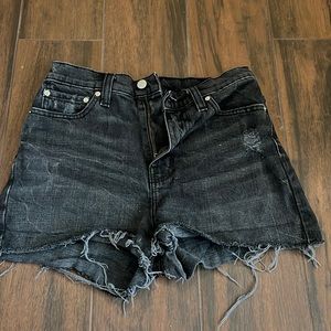 BDG high rise girlfriend Jean shorts